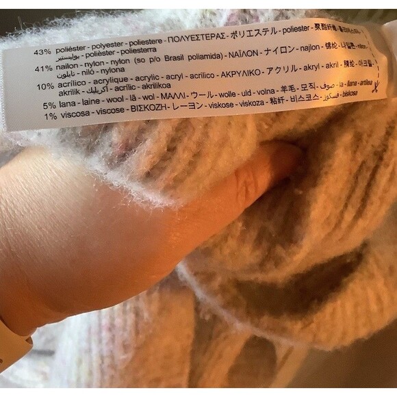 Zara Ribbed Knit Mock Neck Sleeveless Sweater / Anne Taylor The Ankle Trousers - Picture 7 of 9